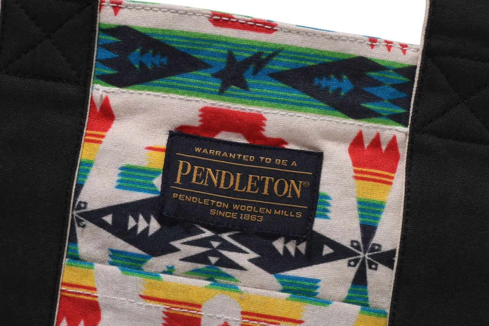 【 BAPE X PENDLETON 】TOTE BAG L