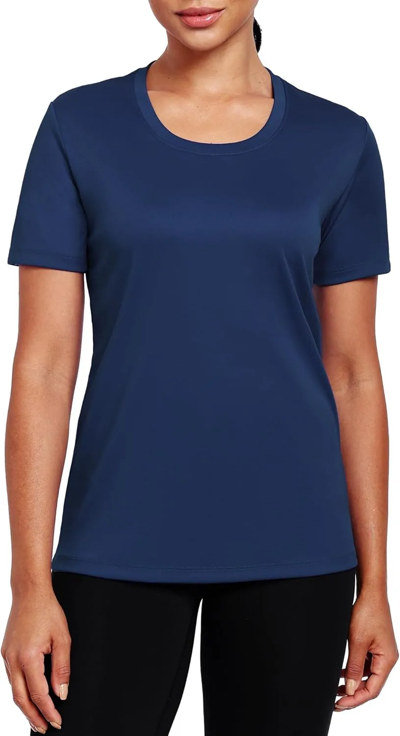 1-5 Pack Women's Short Sleeve Shirts UPF 50  Sun Protection T-Shirts V Neck Workout Quick Dry Tops