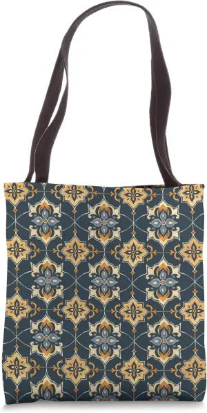 1001 Arabian Style Nights Pattern Tote Bag