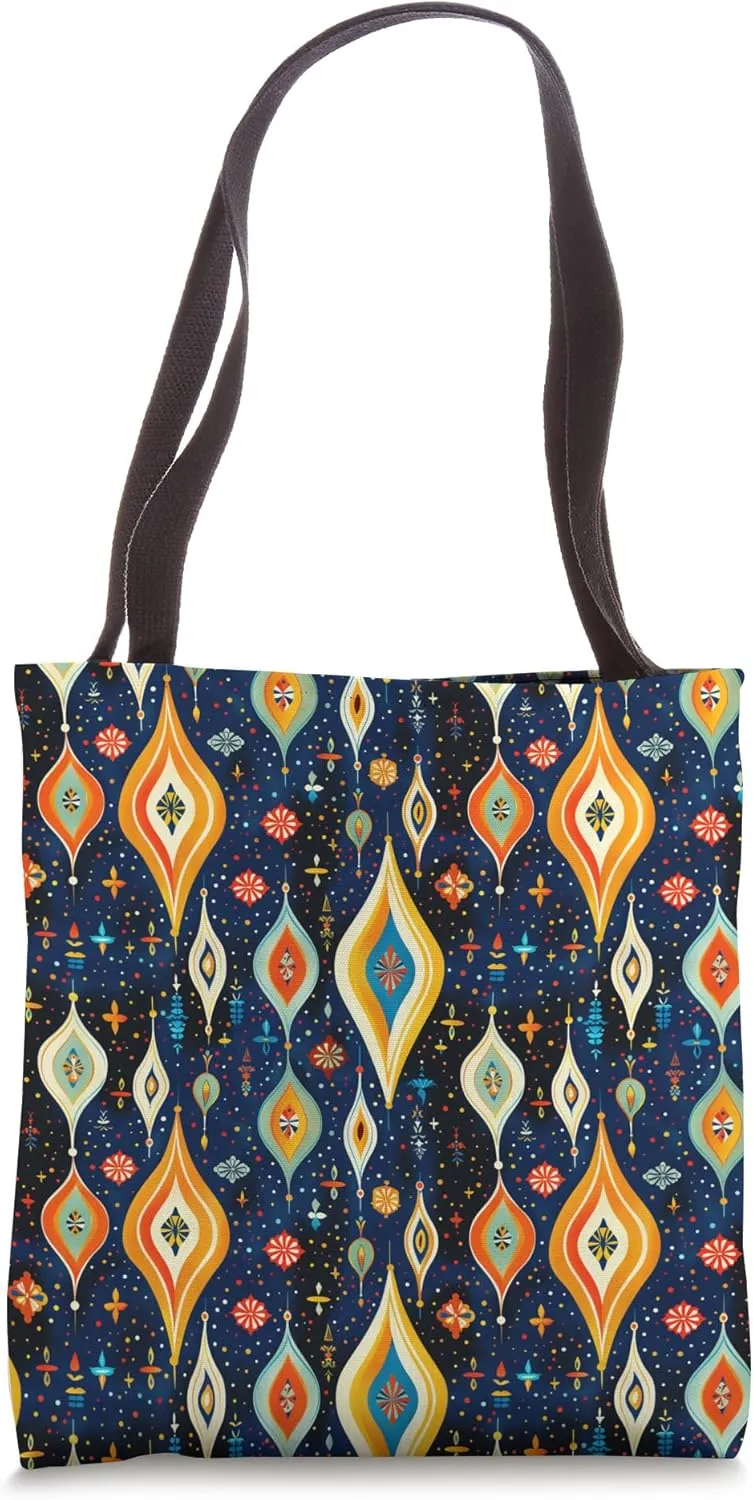 1001 Arabian Style Nights Pattern Tote Bag