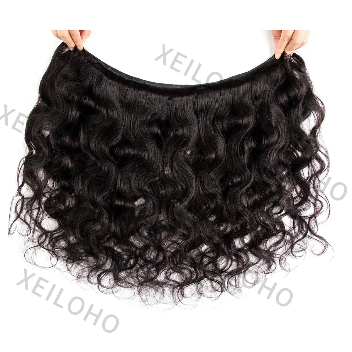 12A Human Hair Bundle 16 16 16 Inch Body Wave Bundles Human Hair 100% Unprocessed Brazilian Virgin Weave 3 Bundles Real Natural Black Wavy Human Hair Extensions