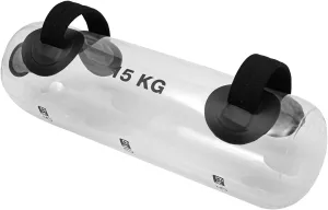 15kg Training Water Bag Instead of Sandbag, Portable Inflatable Clear Fitness Water Weight Aqua Bag Water Ball—Ab Core Arm Strength Balance Training—Home Gym Equipment Workout Equipment