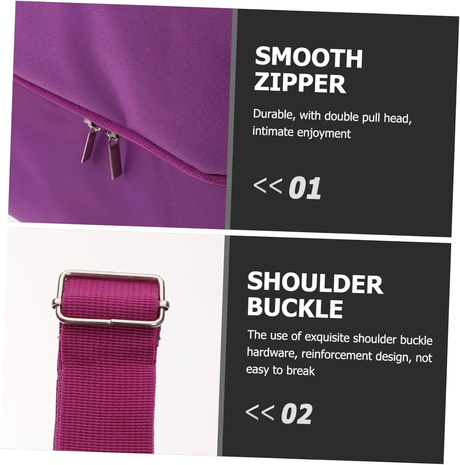 1pc Cosmetic Bag Duffle Bag for Travel Manicure Tools Cosmetics Bag Waterproof Bag Miss Portable, Purple, 29x21cm