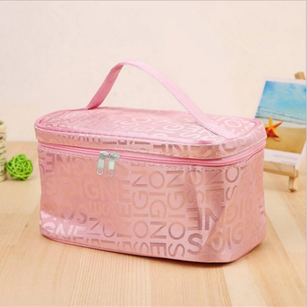 1pcs travel cosmetic bag square travel portable storage toilet bag