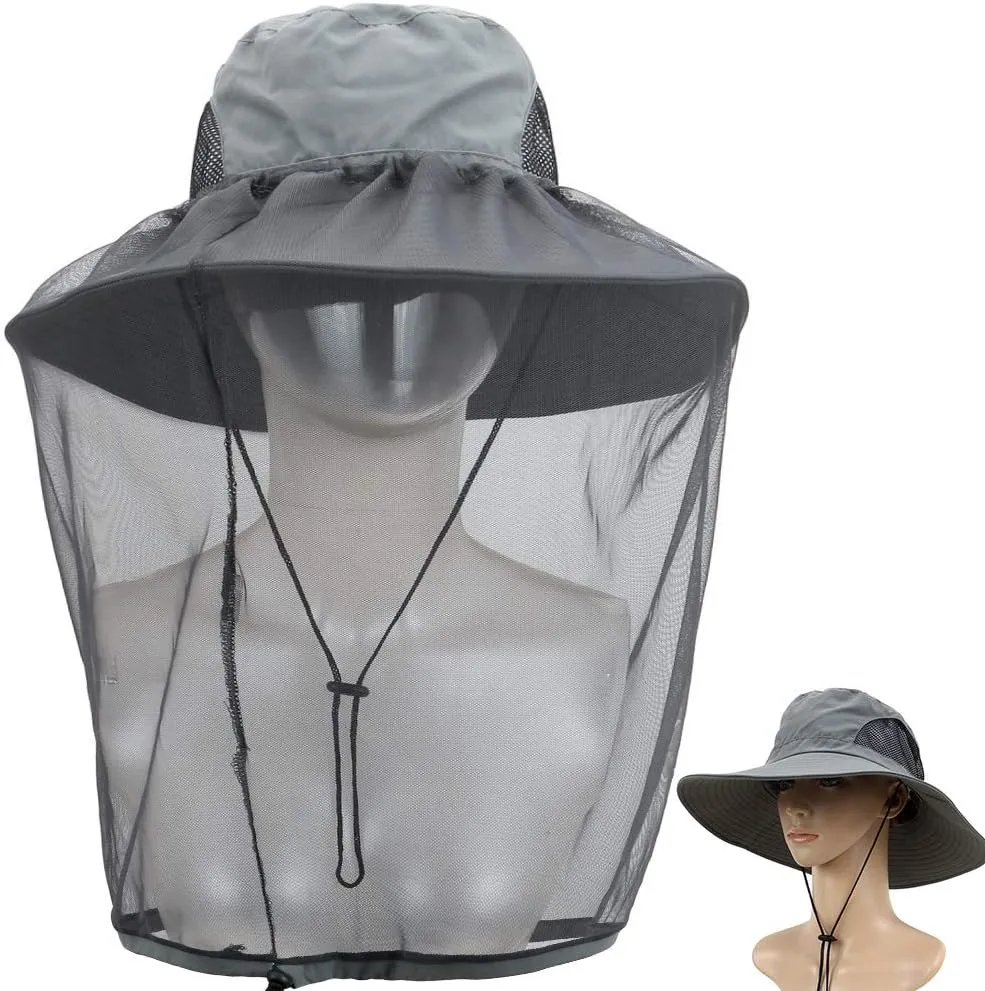 2 Pack Hats Sun Protection Hats for Gardening Hiking Fishing