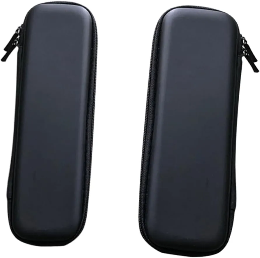 2Pcs Makeup Brush Storage Bag Portable Cosmetic Organizer for Eye Makeup Tools Durable and Stylish Design Capacity for Brushes Cosmetics for Travel