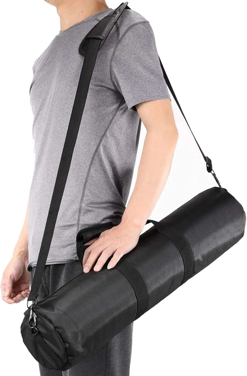 39in/100cm Tripod Carrying Case, Heavy Duty Nylon Bag with Shoulder Strap, Padded for Light Stand, Tripods, Monopods, Umbrellas, Softboxes, Boom Stand, Speaker Stands, Mic Stands