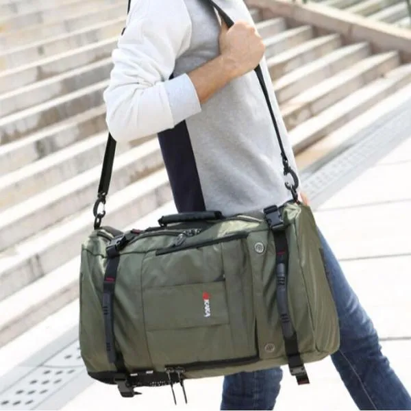 40L Large Capacity Oxford Backpack Multifunctional Shoulder Bag for Outdoor Camping Hiking Climbing Travelling Army Green