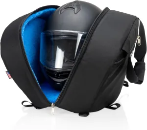4725 - Tail Mount Helmet Bag - Water-Resistant, Tear-Resistant, Industrial Grade Ballistic Nylon with Adjustable Bungee Mounting System for Universal Fit
