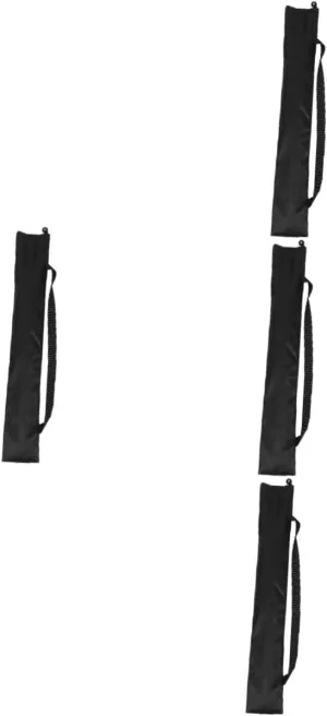 4pcs Baseball Bat Sleeve Bag for Bat Carrying Storage Protection Smooth Fit Easy Access Outdoor Sports Shoulder Strap