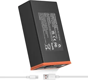 5000mAh Power Mag Rechargeable Lithium Battery Pack - Trail Camera Replacement Battery Pack Compatible with Moultrie Edge, Edge PRO, Edge 2, Edge 2 PRO Trail Cameras etc, Replacement AA Batteries