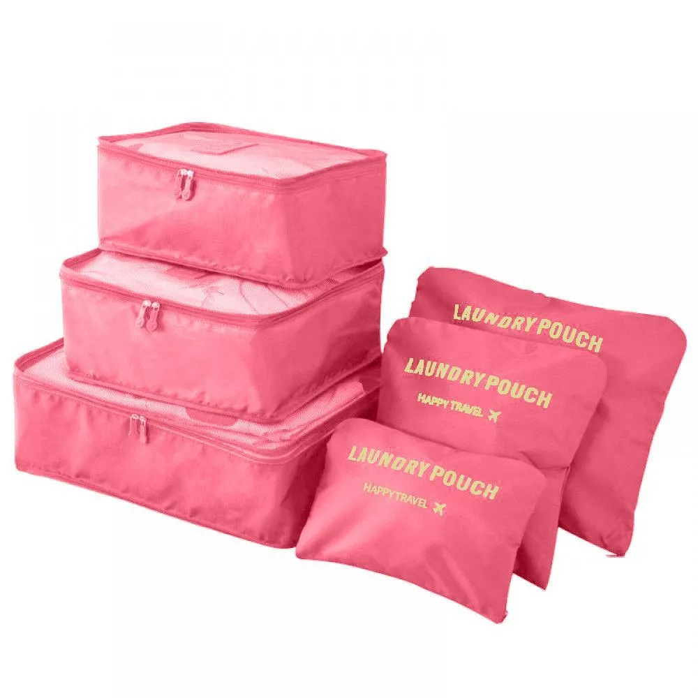 6-Piece: Travel Bag Set