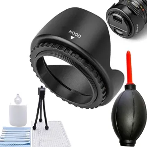 67MM Reversible Lens Hood for Lensbaby Velvet 85mm f/1.8 Lens,for Linhof Super-Symmar Aspheric XL 80mm f/4.5 Lens