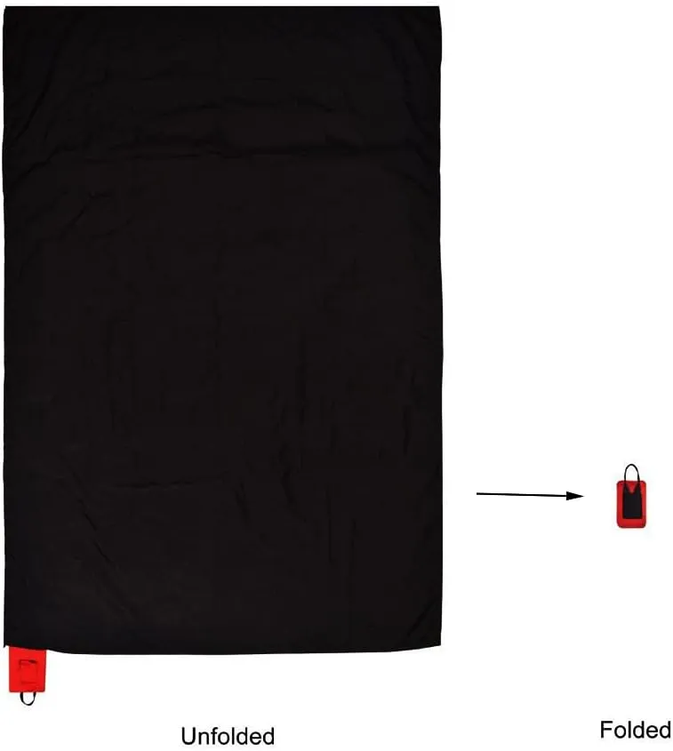 70*110cm Portable Bag for Outdoors Activities Lightweight Waterproof Camping Travel Mat Mini Pocket Picnic Blanket Lightweight Waterproof Durable Beach Blanket Foldable With Plaid/Rhombus Pattern