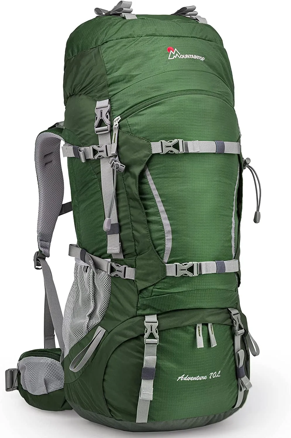 70L Internal Frame Backpack Camping Backpacking Hiking Backpack for Men Women with Rain Cover