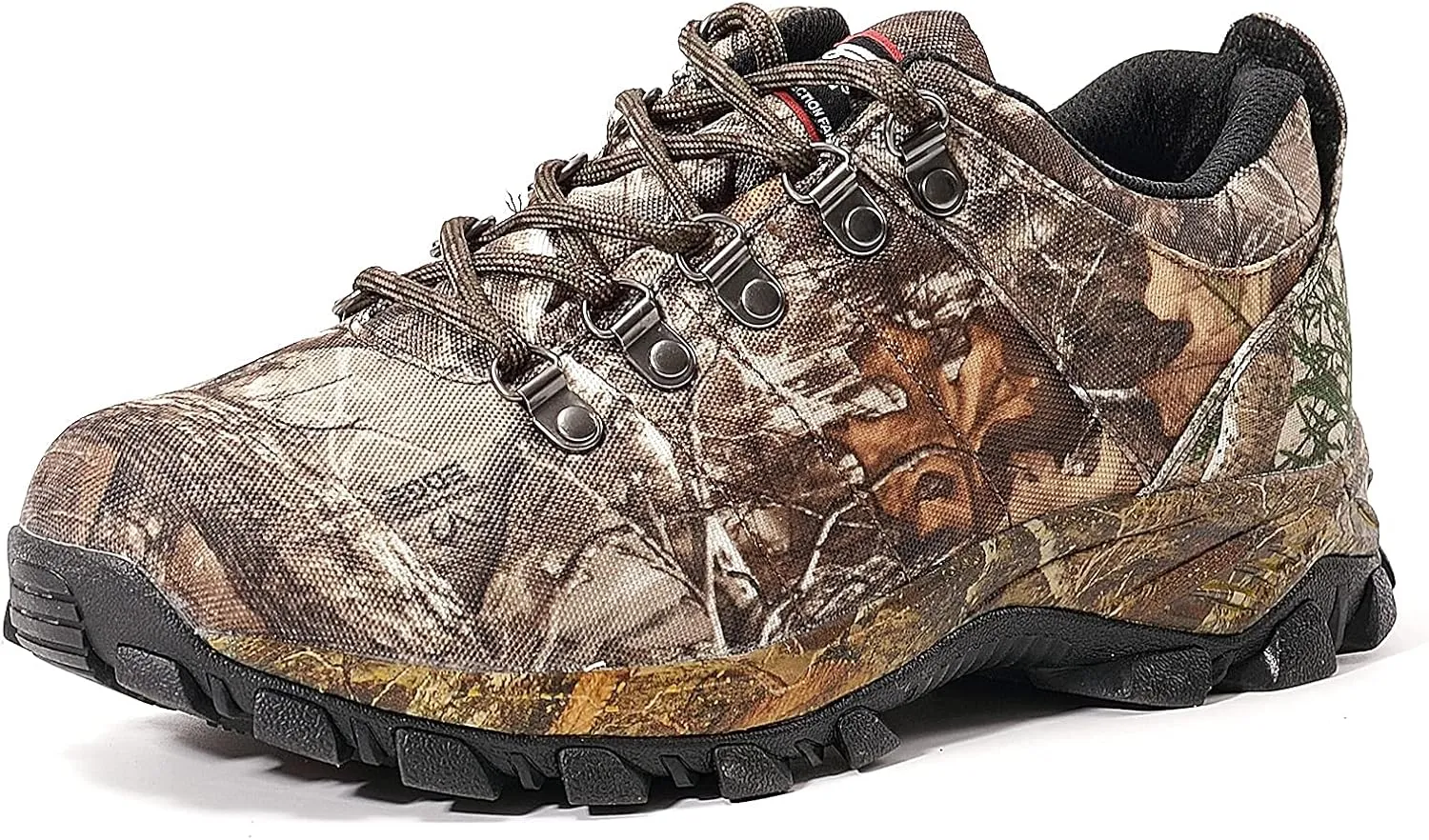 8 Fans Men's Waterproof Trekking Hiking Shoes,Lightweight Camo Walking Hunting Sneakers with Memory Foam Insole for Men&Women…