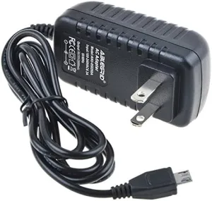 ABLEGRID AC/DC Adapter for Excelvan ET704 7 Android 4.2 Dual SIM Camera 3G Phablet Tablet PC Power Supply Cord Cable PS Wall Home Charger Input: 100-240 VAC Worldwide Use Mains PSU