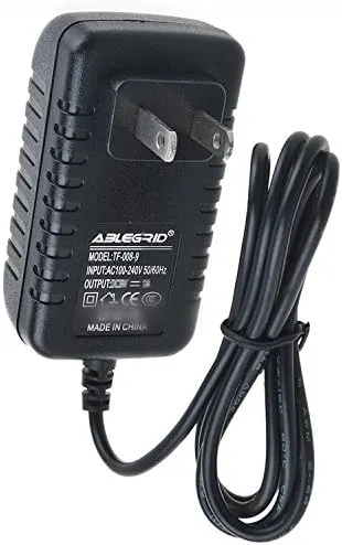 ABLEGRID AC/DC Adapter for KKMOON IPC-8600 IPC-8600ADHS 7 CCTV IP Camera Tester HD LCD Monitor DC 12V/in 12VDC in Power Supply Cord Cable PS Wall Home Charger Mains PSU