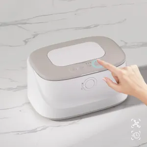 Adjustable Heating Baby Wet Wipes Warmer - Grey