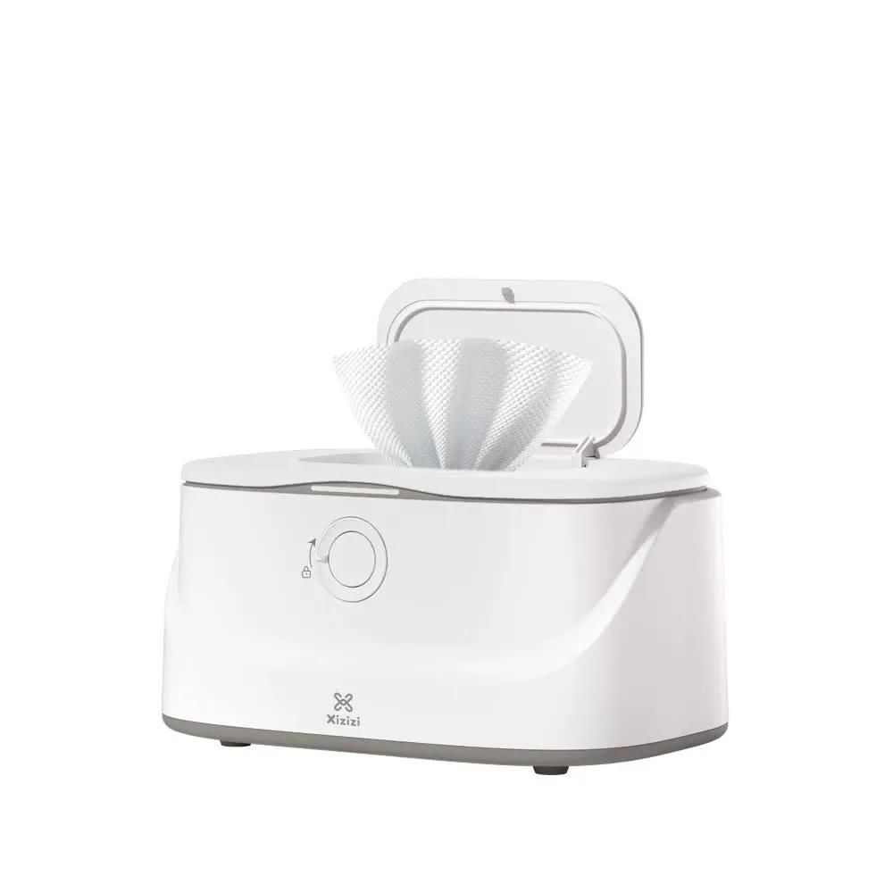 Adjustable Heating Baby Wet Wipes Warmer - White