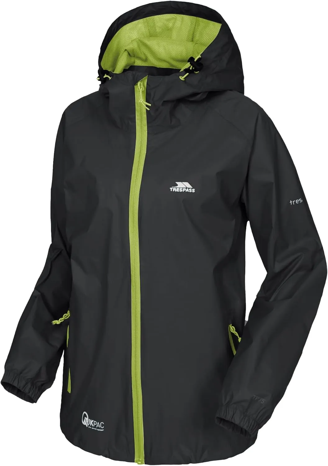 Adults Unisex Qikpac Packaway Waterproof Jacket