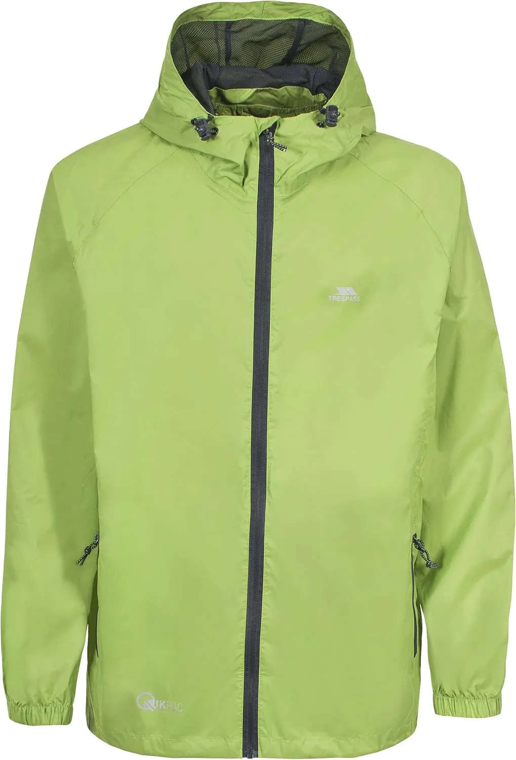 Adults Unisex Qikpac Packaway Waterproof Jacket