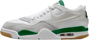 Air Jordan 4 RM Men's Shoes (FQ7939-103, White/Neutral Grey/Wolf Grey/Pine Green)