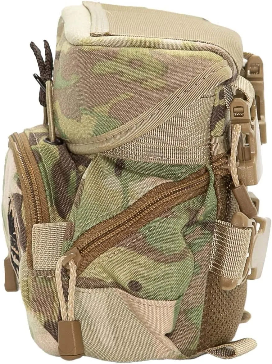 Alaska Guide Creations Kodiak CUB | Binocular Harness Chest Pack for Hiking and Hunting | Compact Utility Bag (Foliage)