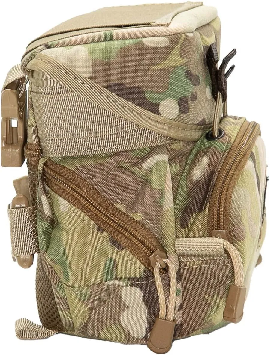 Alaska Guide Creations Kodiak CUB | Binocular Harness Chest Pack for Hiking and Hunting | Compact Utility Bag (Foliage)