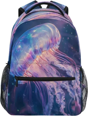 ALAZA Dreamy Jellyfish Kids School Backpack for Boys Girls Teens Bookbag Travel Daypack Bag 16 inch