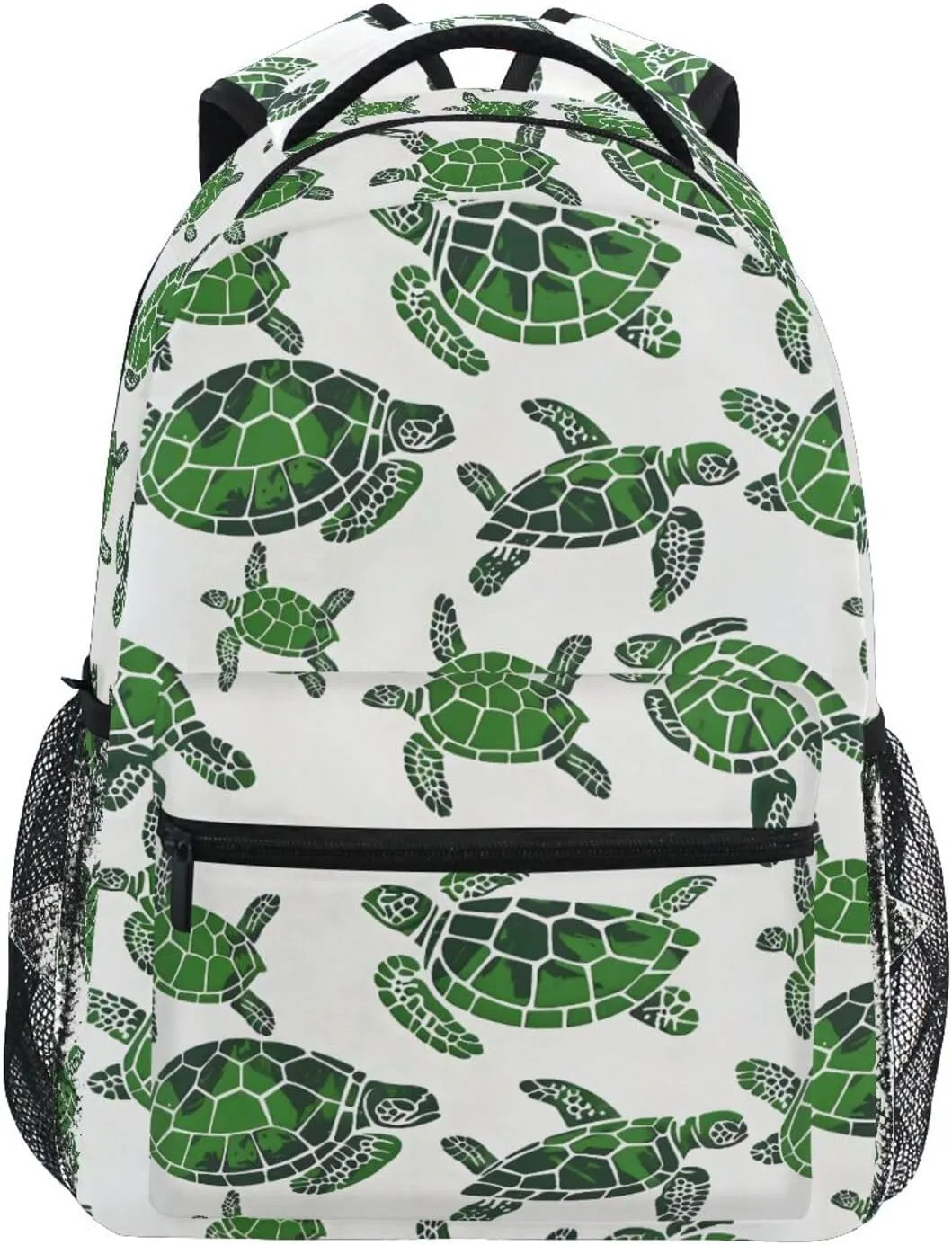 ALAZA Green Sea Turtles Kids School Backpack for Boys Girls Teens Bookbag Travel Daypack Bag 16 inch