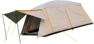 Alomejor 4-6 Person Backpacking Tent with Fiberglass Poles for Outdoor Tents, Ideal for Outdoor Camping, Hiking, Fishing