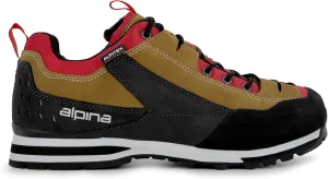 Alpina Royal Men's Premium Leather Waterproof Shoes Breathable Hiking Lightweight Shoes with Vibram Sole