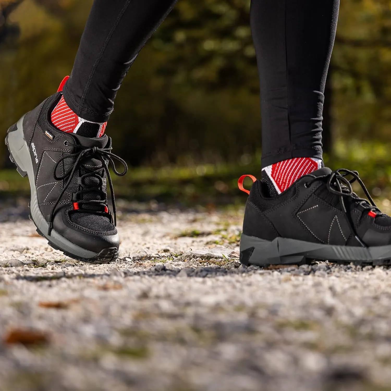 Alpina Tracker Men's Hiking Shoes | Suede Leather & Textile Upper | Breathable and Slip Resistant | Waterproof