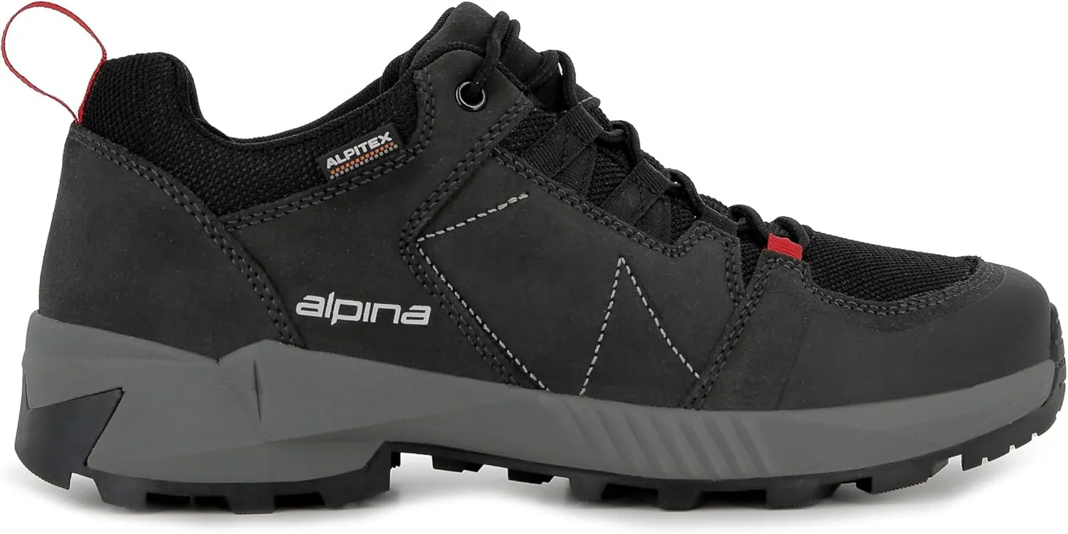Alpina Tracker Men's Hiking Shoes | Suede Leather & Textile Upper | Breathable and Slip Resistant | Waterproof