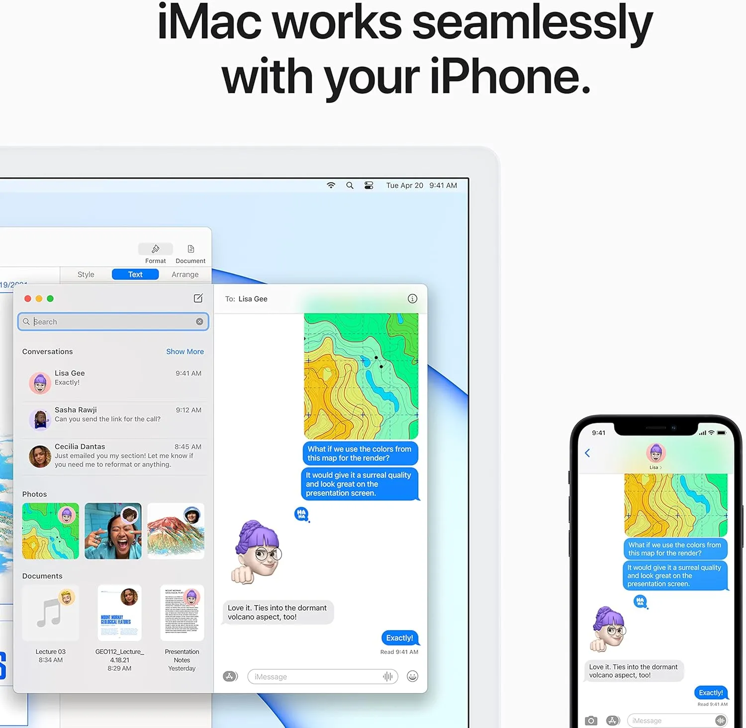 Apple 2021 iMac All in one Desktop Computer with M1 chip: 8-core CPU, 8-core GPU, 24-inch Retina Display, 8GB RAM, 256GB SSD Storage, Matching Accessories. Works with iPhone/iPad; Silver