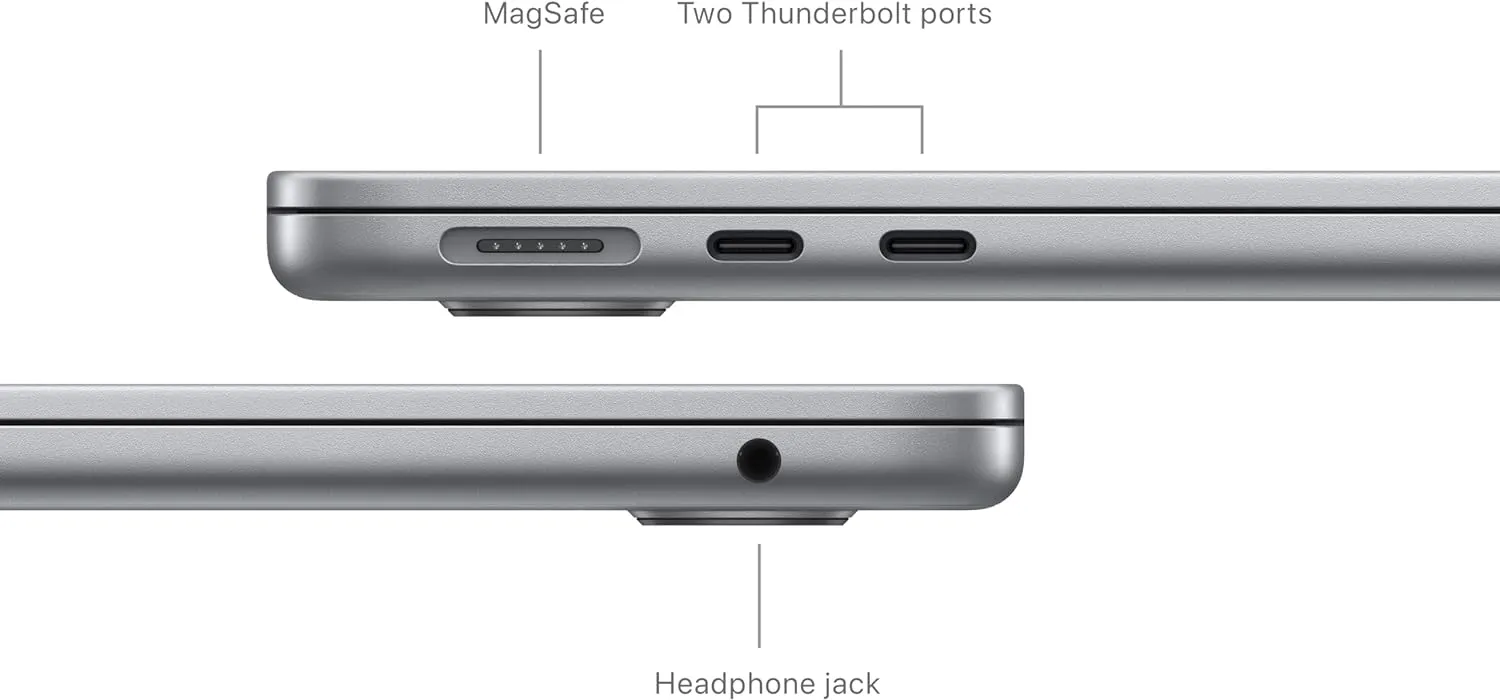 Apple 2024 MacBook Air 13-inch Laptop with M3 chip: Built for Apple Intelligence, 13.6-inch Liquid Retina Display, 24GB Unified Memory, 512GB SSD Storage, Backlit Keyboard, Touch ID; Midnight