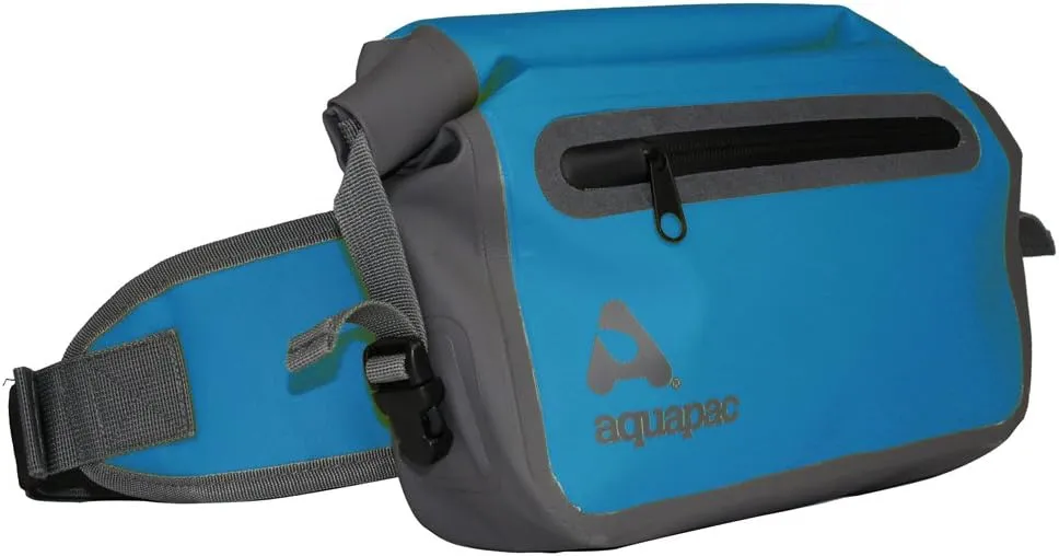 Aquapac Heavy Duty Waterproof Waist Pack, Made in The UK, 3 Litre Capacity, Travel Essential, 5 Year Warranty, Hiking, Mountain Biking, Running Accessory