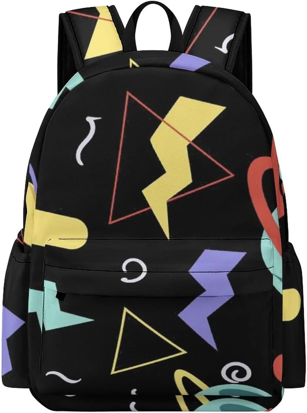 Arcade Carpet Doubler Shoulder Backpack Laptop Daypack Outdoor Travel Bag Laptop Tablet Backpack Pattern35