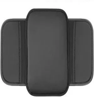 Arm Storage Box for N&issan for X-Trail T31 2008-2013 Car Armrest Box Pad Leather Cushion Storage Pocket Elbow Height Support(Black)