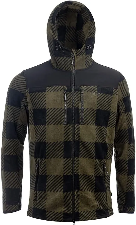 ARRAK OUTDOOR Canada Unisex Fleece Jacket, Unique Reinforcing Technique, Crosshatch Pattern, for Any Outdoor Adventure