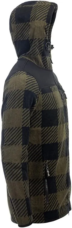 ARRAK OUTDOOR Canada Unisex Fleece Jacket, Unique Reinforcing Technique, Crosshatch Pattern, for Any Outdoor Adventure