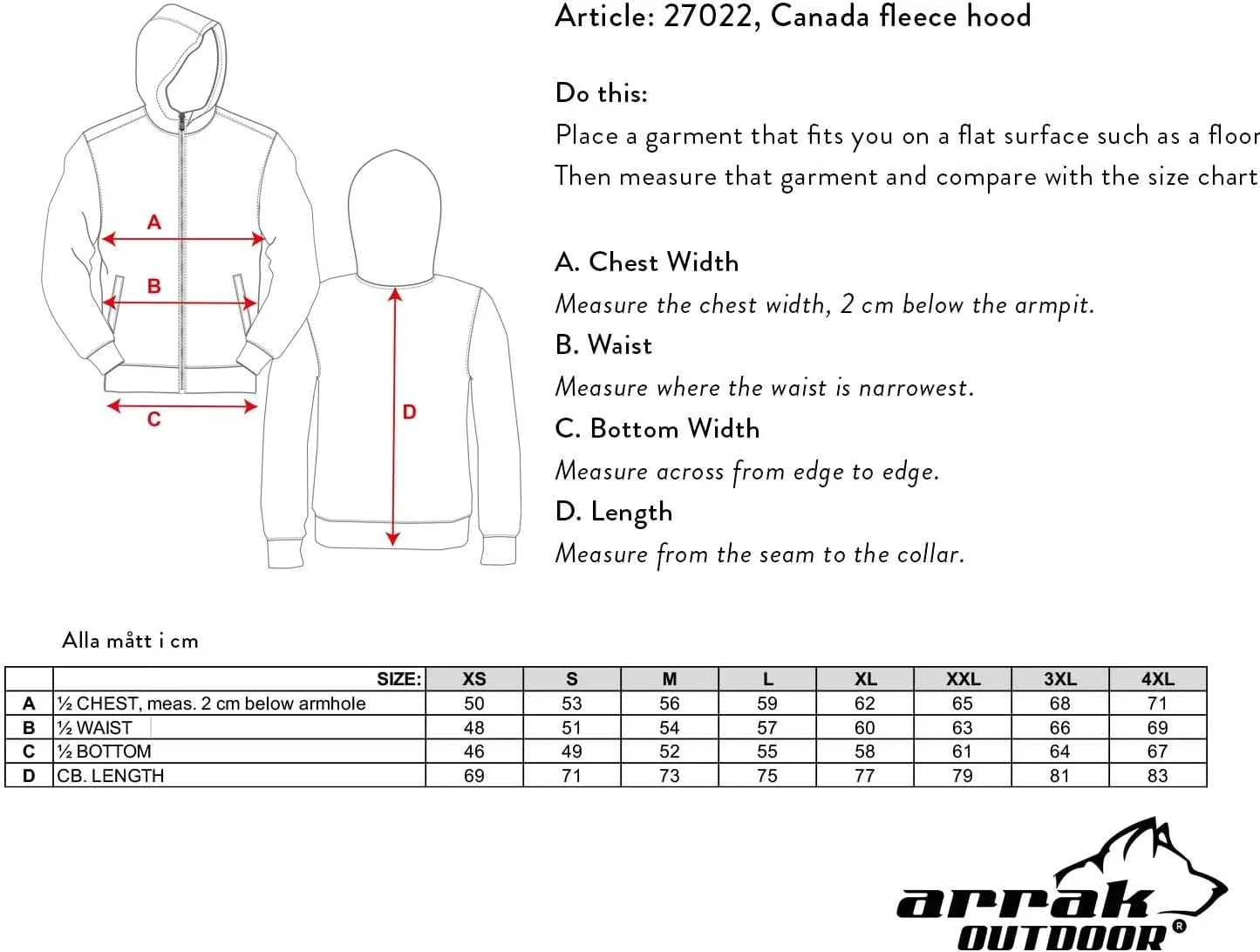 ARRAK OUTDOOR Canada Unisex Fleece Jacket, Unique Reinforcing Technique, Crosshatch Pattern, for Any Outdoor Adventure