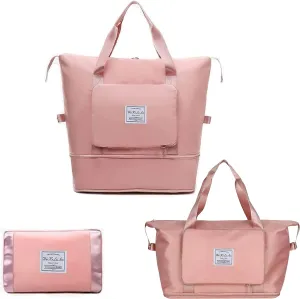 AYWVRBST King Large Capacity Folding Travel Bag,Gift,Dry and Wet Separation Multifunctional Sports Shoulder Bag, Foldable