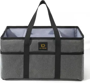 Baby Diaper Caddy Organizer - Large Tote Bag for Newborn Essentials Boy or Girl, Gift for Baby Shower, Car Organizer, Nursery Organizer, Portable Storage Basket with Handle for Changing Table