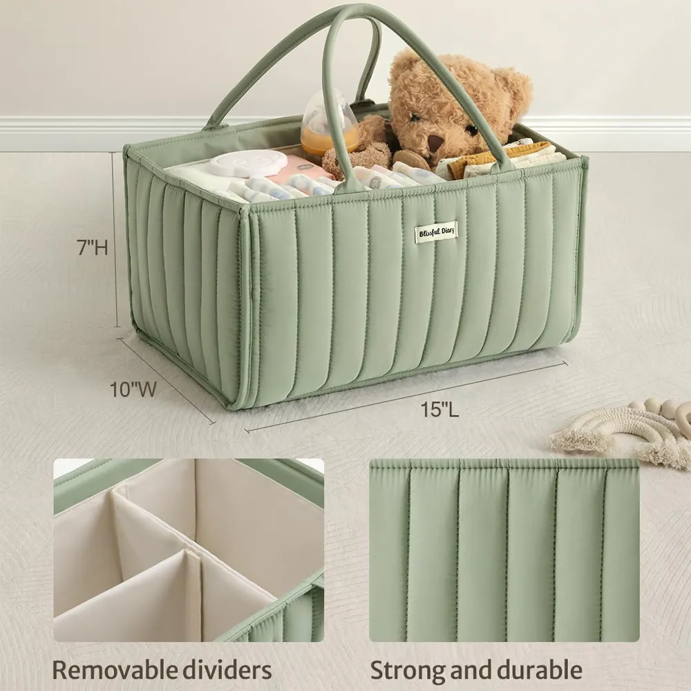Baby Diaper Caddy Organizer