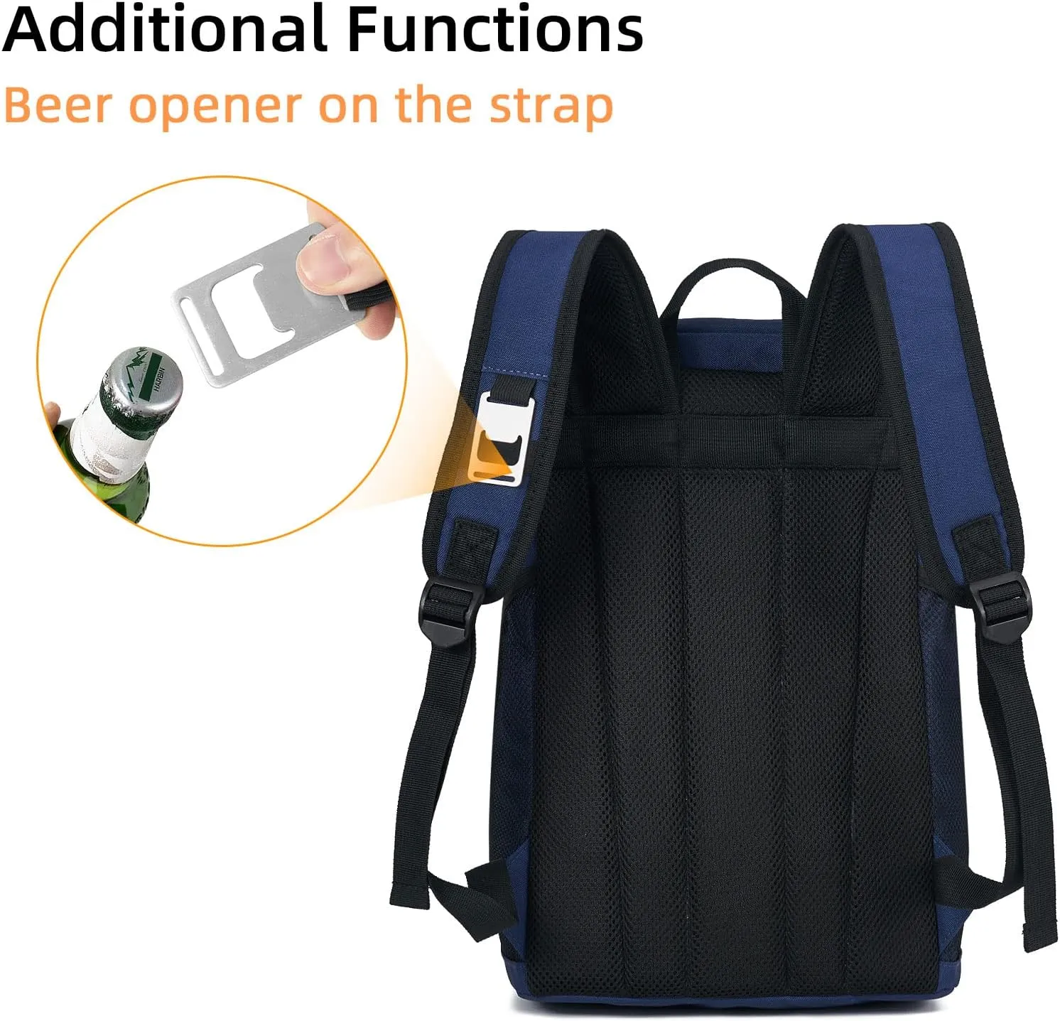 Backpack Cooler Backpack 26 Cans Insulated Leak Proof for Women Men Beach Camping Picnic Fishing Hiking Lunch Backpack Waterproof Cooler