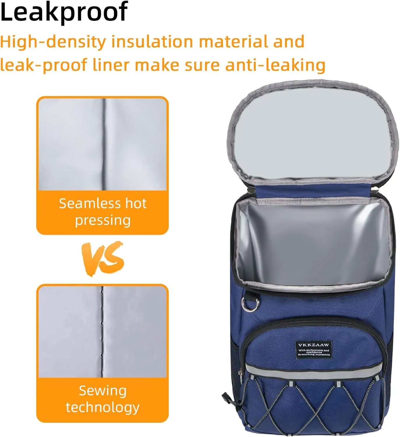 Backpack Cooler Backpack 26 Cans Insulated Leak Proof for Women Men Beach Camping Picnic Fishing Hiking Lunch Backpack Waterproof Cooler