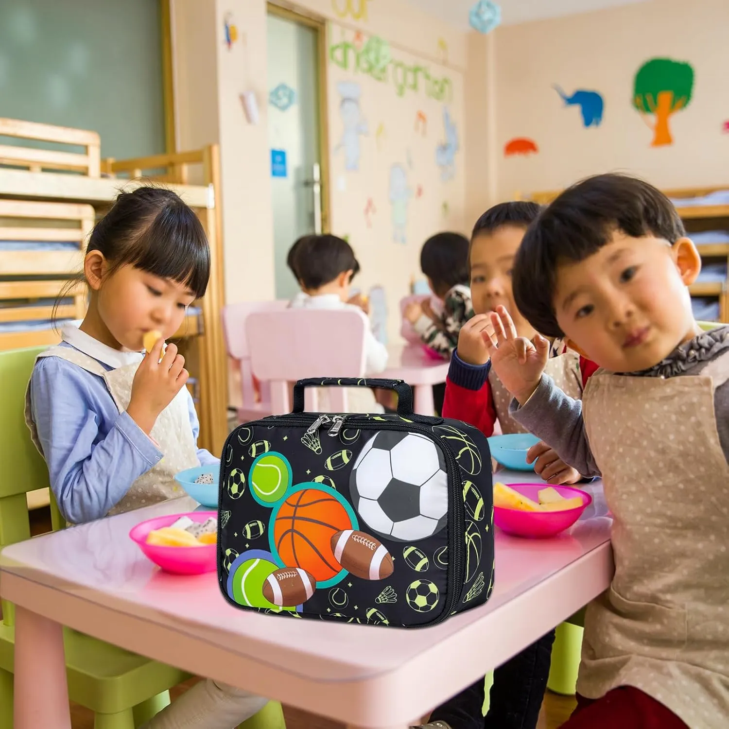 Backpack for Kids Boys Girls Preschool Kindergarten Bookbag Set with Lunch Box Toddler School Bag