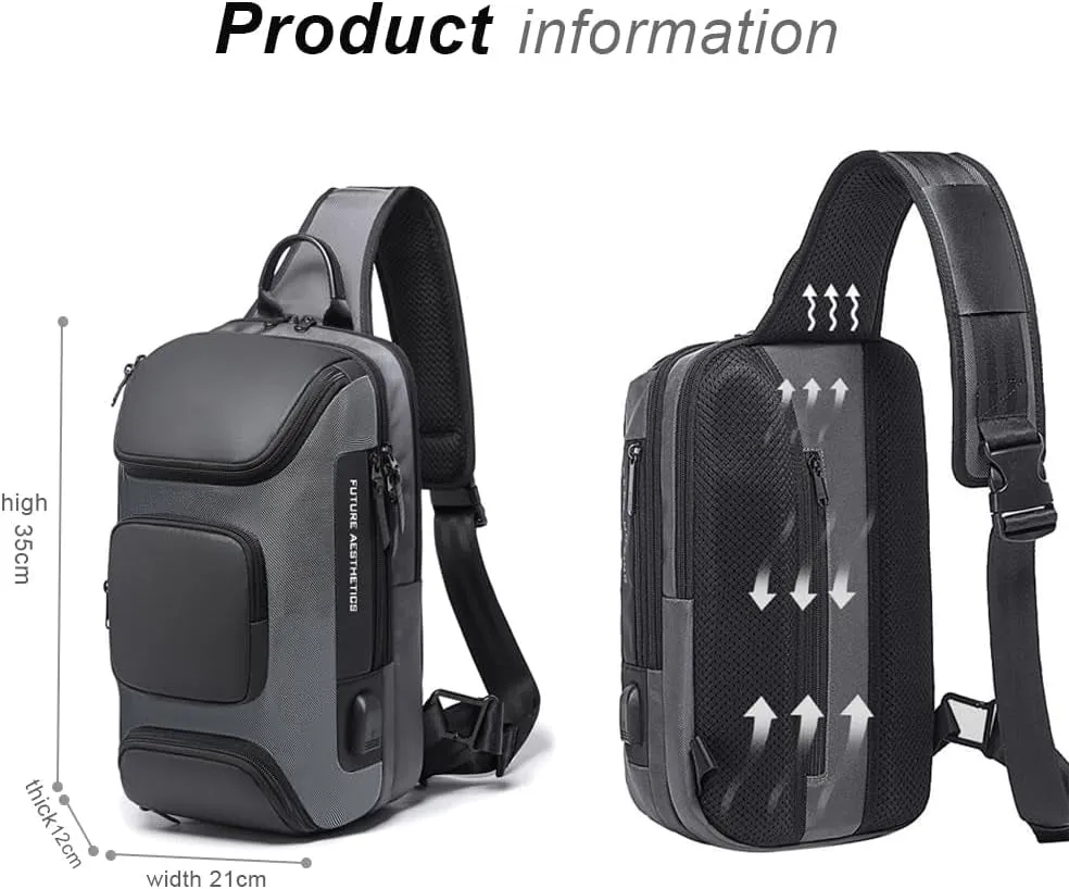 Backpack Shoulder for Fast response Rapid shipping Bag Casual Sling Crossbody Sling Daypack Backpack Men Rucksack